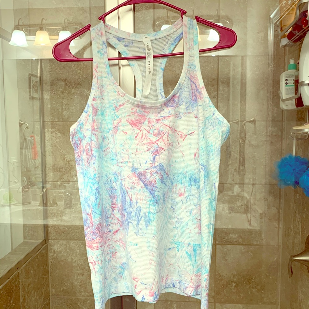 Lululemon Seawheeze 2019 VGUC Swiftly Tank Sz 8